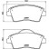 Bromsbeläggssats, skivbroms 8DB 355 040-351 Hella, miniatyr 4