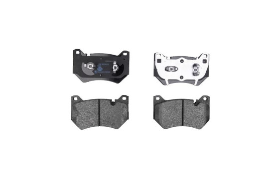 BROMSBELÄGGSSATS, SKIVBROMS 8DB 8DB 355 040-151 Hella