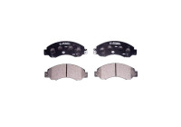 BROMSBELÄGGSSATS, SKIVBROMS 8DB 8DB 355 040-701 Hella