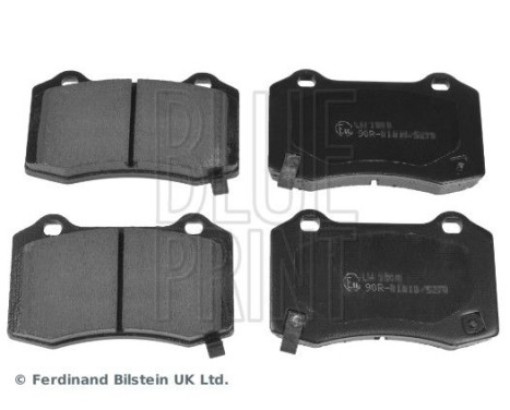 Bromsbeläggssats, skivbroms ADA104206 Blue Print, bild 2