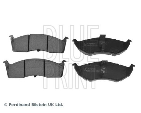 Bromsbeläggssats, skivbroms ADA104227 Blue Print, bild 2