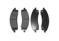 Bromsbeläggssats, skivbroms ADA104244 Blue Print