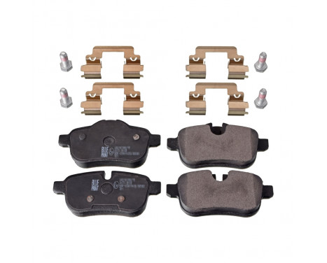 Bromsbeläggssats, skivbroms ADB114236 Blue Print