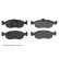 Bromsbeläggssats, skivbroms ADBP420001 Blue Print, miniatyr 2
