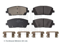 Bromsbeläggssats, skivbroms ADBP420028 Blue Print