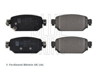 Bromsbeläggssats, skivbroms ADBP420042 Blue Print