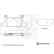 Bromsbeläggssats, skivbroms ADBP420059 Blue Print, miniatyr 2