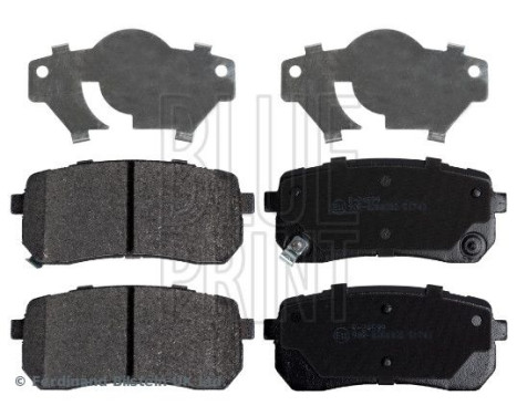 Bromsbeläggssats, skivbroms ADBP420075 Blue Print