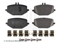 Bromsbeläggssats, skivbroms ADBP420092 Blue Print
