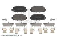 Bromsbeläggssats, skivbroms ADBP420129 Blue Print