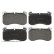 Bromsbeläggssats, skivbroms ADBP420132 Blue Print, miniatyr 2