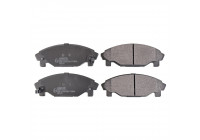 Bromsbeläggssats, skivbroms ADD64220 Blue Print