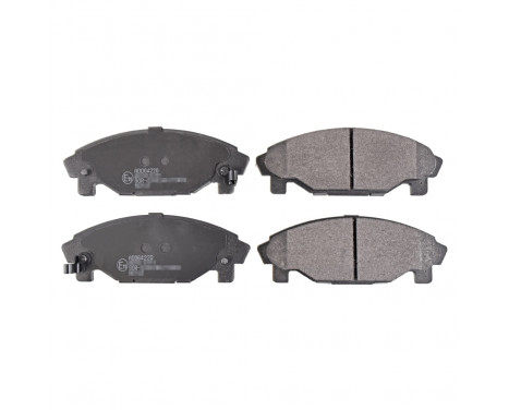 Bromsbeläggssats, skivbroms ADD64220 Blue Print