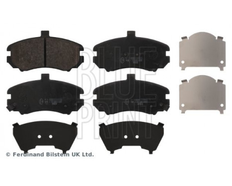 Bromsbeläggssats, skivbroms ADG042103 Blue Print, bild 2
