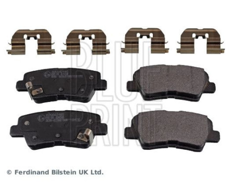 Bromsbeläggssats, skivbroms ADG042165 Blue Print, bild 2