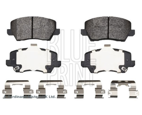 Bromsbeläggssats, skivbroms ADG042180 Blue Print, bild 4