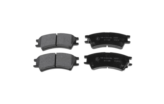 Bromsbeläggssats, skivbroms ADG04237 Blue Print