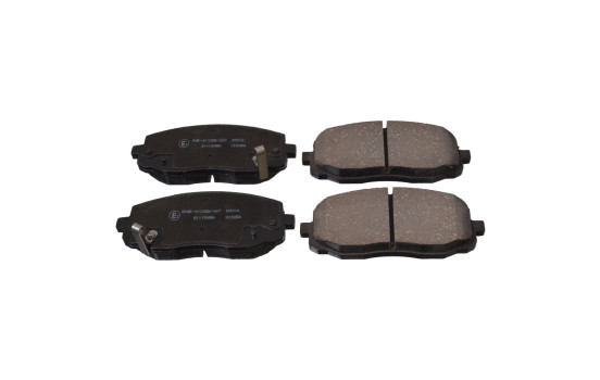 Bromsbeläggssats, skivbroms ADG04264 Blue Print