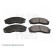 Bromsbeläggssats, skivbroms ADG04270 Blue Print, miniatyr 2