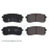 Bromsbeläggssats, skivbroms ADG04289 Blue Print, miniatyr 3