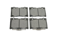 Bromsbeläggssats, skivbroms ADH24277 Blue Print