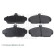 Bromsbeläggssats, skivbroms ADJ134214 Blue Print, miniatyr 2