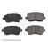 Bromsbeläggssats, skivbroms ADK84236 Blue Print, miniatyr 3