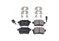 Bromsbeläggssats, skivbroms ADL144224 Blue Print