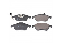 Bromsbeläggssats, skivbroms ADL144225 Blue Print