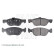 Bromsbeläggssats, skivbroms ADL144239 Blue Print, miniatyr 3