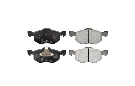 Bromsbeläggssats, skivbroms ADM54273 Blue Print