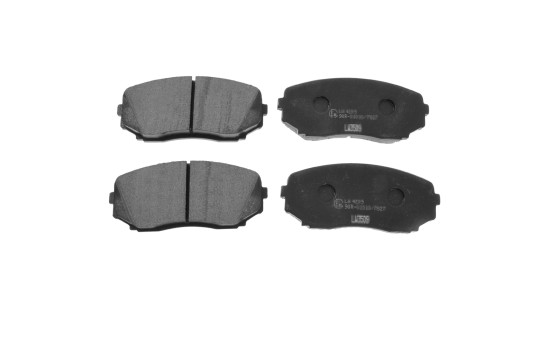 Bromsbeläggssats, skivbroms ADM54297 Blue Print