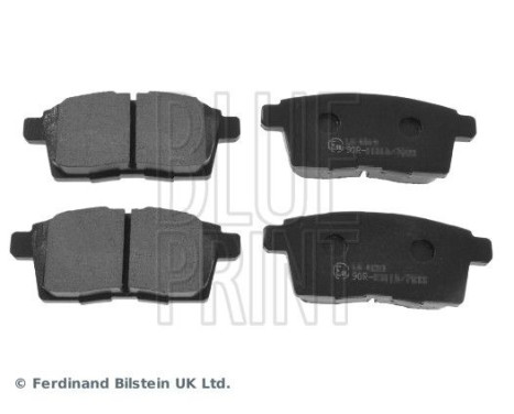 Bromsbeläggssats, skivbroms ADM54298 Blue Print, bild 2