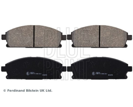 Bromsbeläggssats, skivbroms ADN142115 Blue Print, bild 2