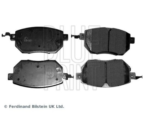 Bromsbeläggssats, skivbroms ADN142136 Blue Print, bild 2