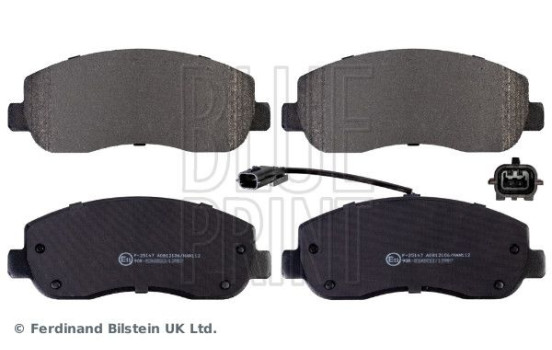 Bromsbeläggssats, skivbroms ADN142156 Blue Print, bild 2