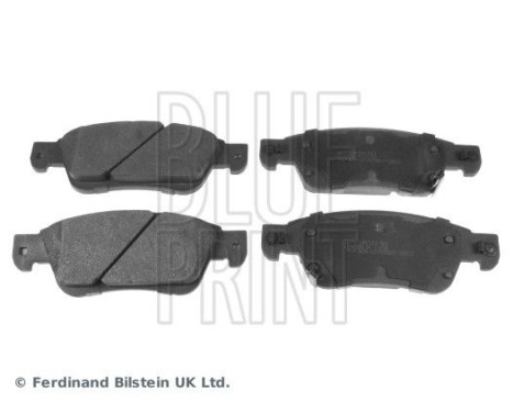 Bromsbeläggssats, skivbroms ADN142164 Blue Print, bild 2