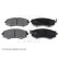 Bromsbeläggssats, skivbroms ADN14272 Blue Print, miniatyr 2
