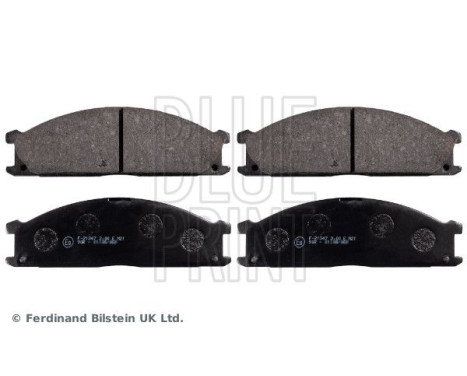 Bromsbeläggssats, skivbroms ADN14297 Blue Print, bild 2