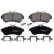 Bromsbeläggssats, skivbroms ADP154232 Blue Print, miniatyr 3