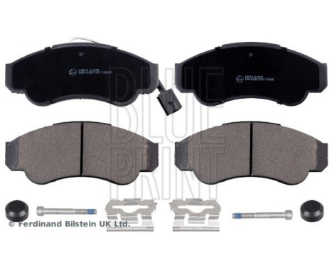 Bromsbeläggssats, skivbroms ADP154234 Blue Print, bild 2