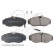Bromsbeläggssats, skivbroms ADP154241 Blue Print, miniatyr 3