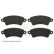 Bromsbeläggssats, skivbroms ADP154244 Blue Print, miniatyr 2