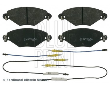 Bromsbeläggssats, skivbroms ADP154246 Blue Print, bild 2