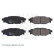 Bromsbeläggssats, skivbroms ADS74233 Blue Print, miniatyr 4