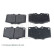 Bromsbeläggssats, skivbroms ADT34208 Blue Print, miniatyr 2