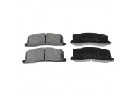 Bromsbeläggssats, skivbroms ADT342110 Blue Print