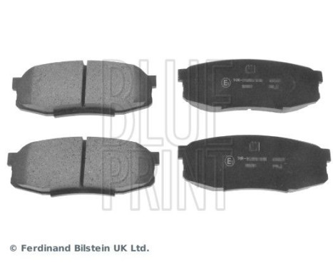 Bromsbeläggssats, skivbroms ADT342176 Blue Print, bild 2