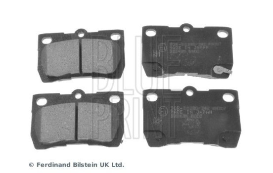 Bromsbeläggssats, skivbroms ADT342178 Blue Print, bild 2