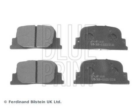 Bromsbeläggssats, skivbroms ADT342179 Blue Print, bild 2